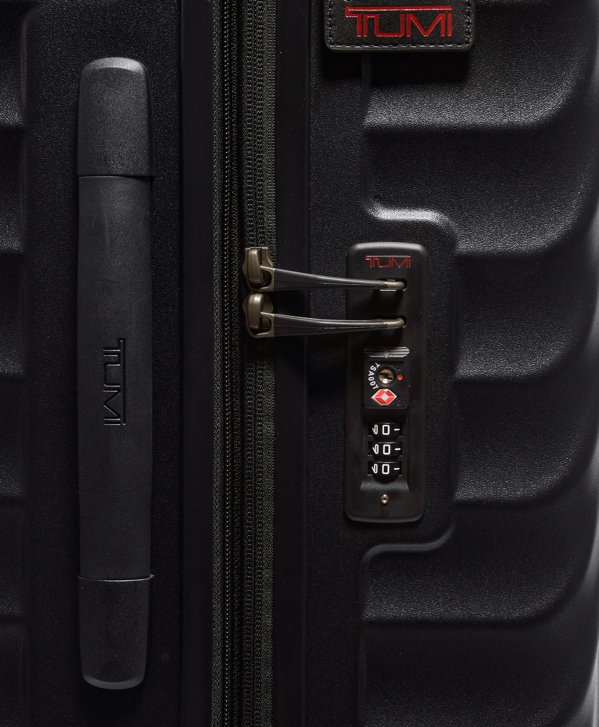 Tumi black luggage on sale