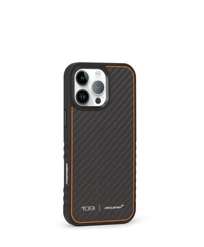 TUMI McLaren Funda MagSafe para iPhone 16 Pro Max de fibra de carbono