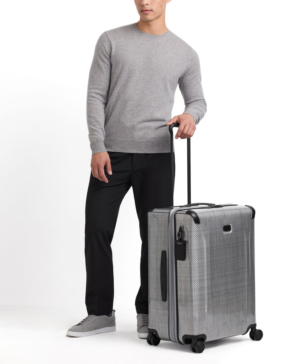 Tumi Tegra-Lite T-Graphite Continental Front Pocket Carry-On