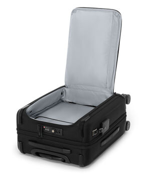 Alpha Maleta de cabina expandible grande con acceso doble