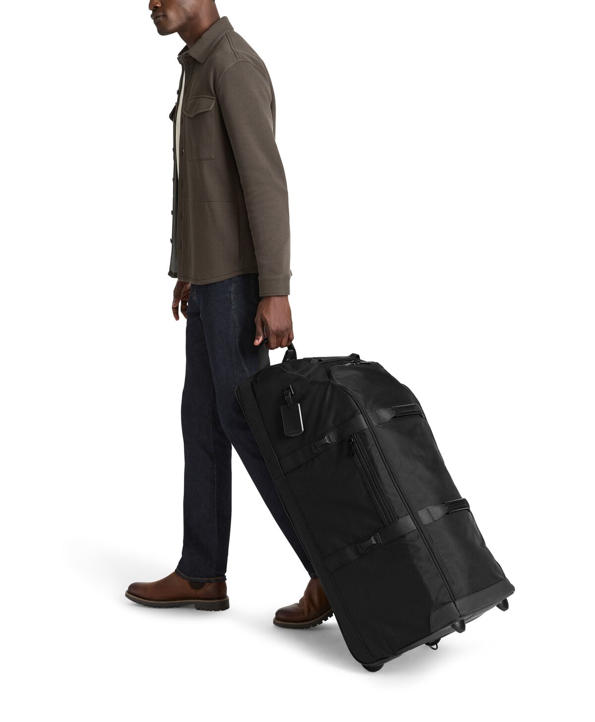 Alpha Bravo Bolsa de viaje plegable con ruedas