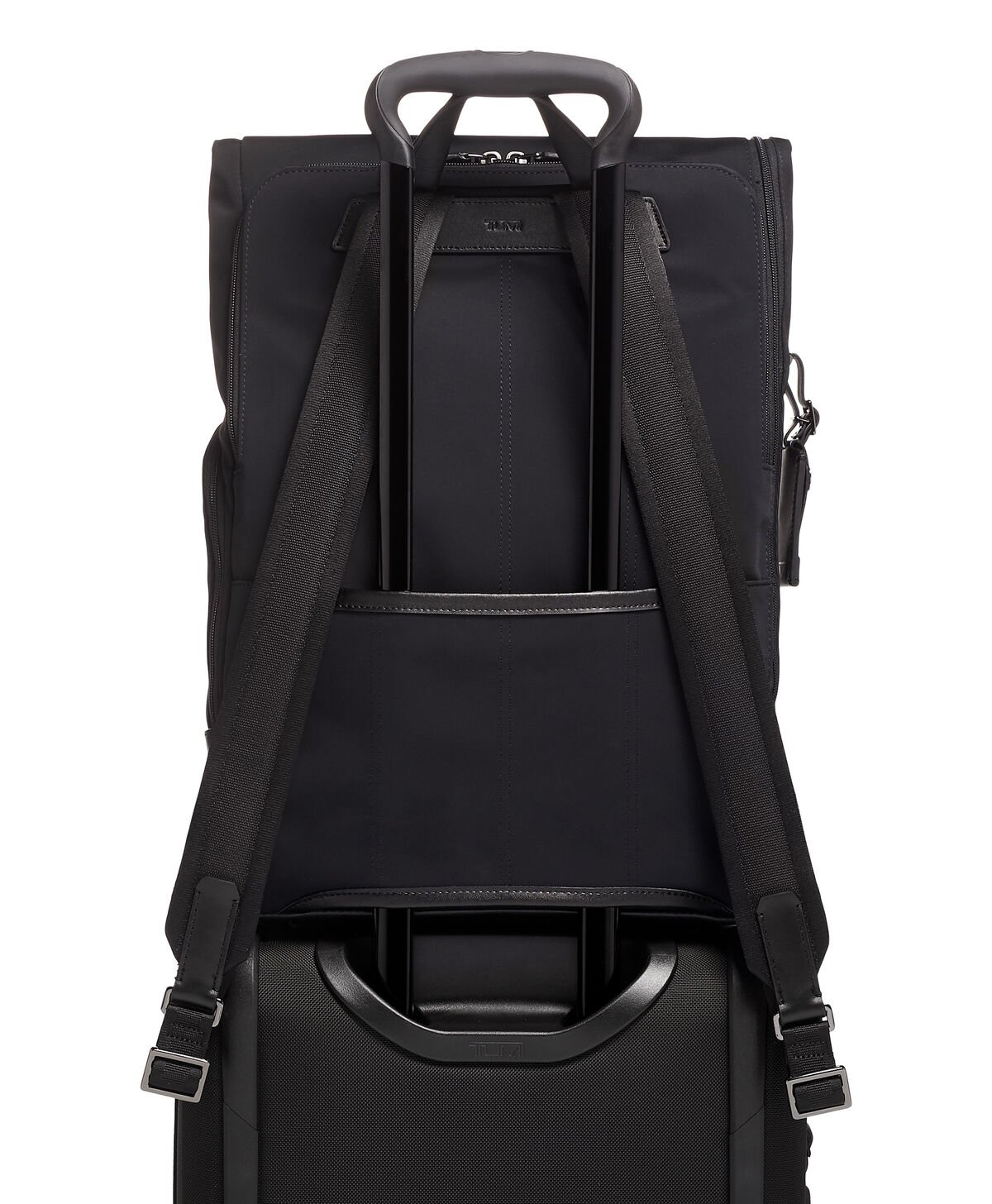 TUMI Harrison OSBORN ROLL TOP BACKPACK  Black TUMI Harrison OSBORN ROLL TOP BACKPACK  Black