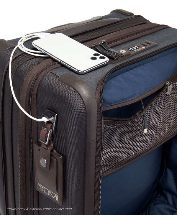 Alpha 3 Continental Dual Access Expandable Carry On 56 cm Grey TUMI Spain
