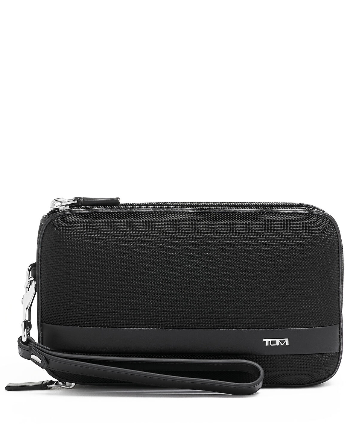 Alpha Cartera con triple cremallera
