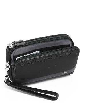 Alpha Cartera con triple cremallera